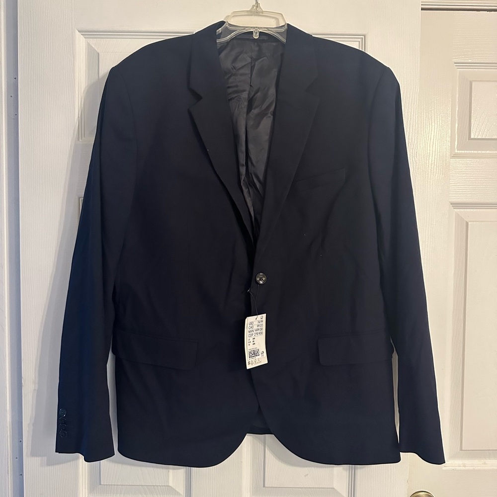 NWT H&M Classic Navy Men's Blazer